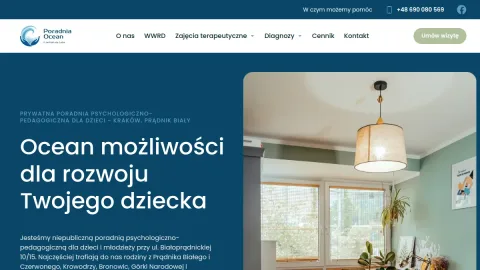 Diagnozy, Integracja Sensoryczna SI, WWR, Zajęcia TUS, logopeda dziecięcy, Psycholog - Poradnia Ocean Kraków Prądnik